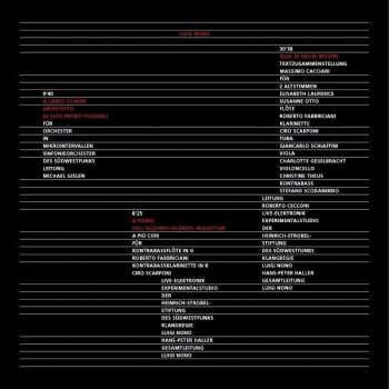 LP Luigi Nono: A Carlo Scarpa