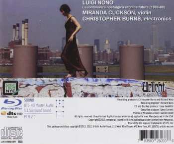 CD/Blu-ray Luigi Nono: La Lontananza Nostalgica Utopica Futura