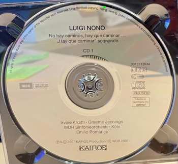 2CD WDR Sinfonieorchester Köln: No Hay Caminos, Hay Que Caminar... Andrej Tarkowskij / "Hay Que Caminar" Sognando / Caminantes... Ayacucho