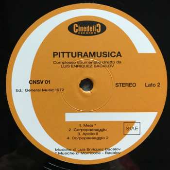 LP Luis Bacalov: Pitturamusica LTD