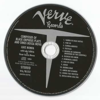CD Luiz Bonfá: Plays And Sings Bossa Nova