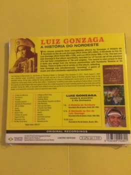 CD Luiz Gonzaga: A Historia Do Nordeste + O Nordeste Na Voz De Luiz Gonzaga + Lua