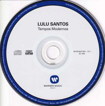 4CD/Set di cofanetti Lulu Santos: Tão Bem