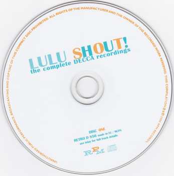 2CD Lulu: Shout! The Complete Decca Recordings