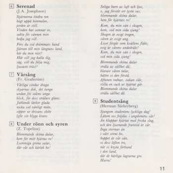 CD Lunds Studentsångare: Lunds Studentsångare Sjunger In Våren