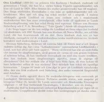 CD Lunds Studentsångare: Lunds Studentsångare Sjunger In Våren