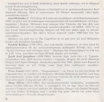 CD Lunds Studentsångare: Lunds Studentsångare Sjunger In Våren