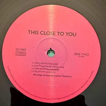 LP Luther: This Close To You
