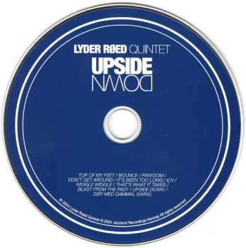 CD Lyder Røed Quintet: Upside Down