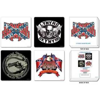 Merch Lynyrd Skynyrd: Un set di sottobicchieri Mixed