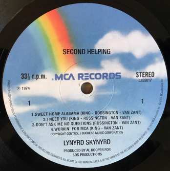 LP Lynyrd Skynyrd: Second Helping