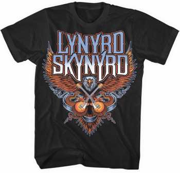 Merch Lynyrd Skynyrd: Maglietta Crossed Guitars