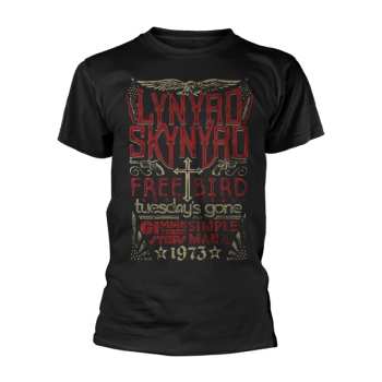 Merch Lynyrd Skynyrd: Maglietta Free Bird 1973 Hits