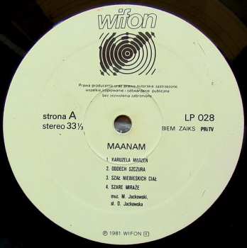 LP Maanam: Maanam