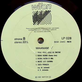 LP Maanam: Maanam