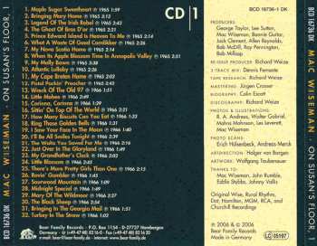 4CD/Set di cofanetti Mac Wiseman: On Susan's Floor