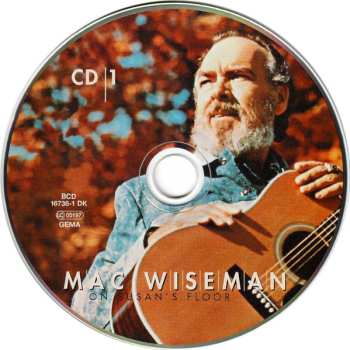 4CD/Set di cofanetti Mac Wiseman: On Susan's Floor