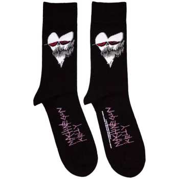 Merch Machine Gun Kelly: Calzini alla caviglia Heart Face