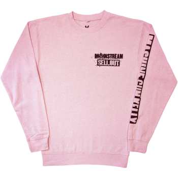 Merce Machine Gun Kelly: Machine Gun Kelly Unisex Sweatshirt: Pink Face (back & Sleeve Print) (medium) M
