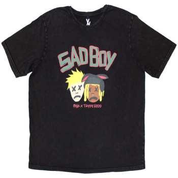 Merch Machine Gun Kelly: Stone Wash Maglietta Sad Boy