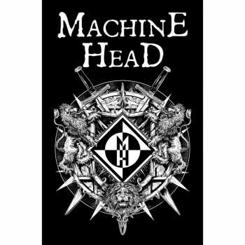 Merce Machine Head: Textilní Plakát Crest