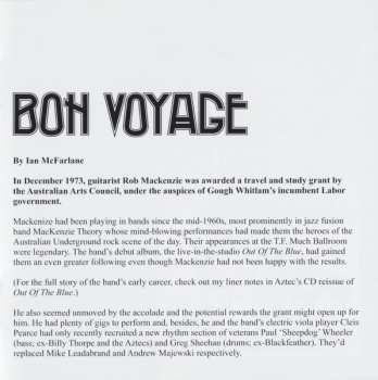 CD Mackenzie Theory: Bon Voyage (Live At Dallas Brooks Hall May Fifteen)