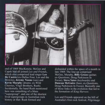 CD Mackenzie Theory: Out Of The Blue