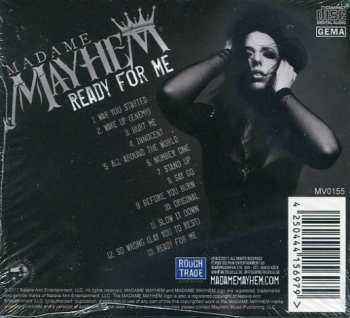 CD Madame Mayhem: Ready For Me DIGI