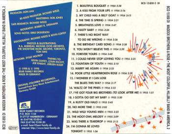 4CD Maddox Brothers and Rose: The Most Colorful Hillbilly Band In America