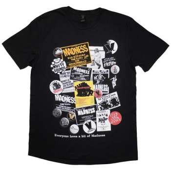 Merce Madness: Madness Unisex T-shirt: Posters & Stickers (small) S