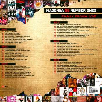 6LP/Set di cofanetti Madonna: Finally Enough Love (50 Number Ones) LTD | CLR