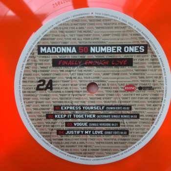 6LP/Set di cofanetti Madonna: Finally Enough Love (50 Number Ones) LTD | CLR