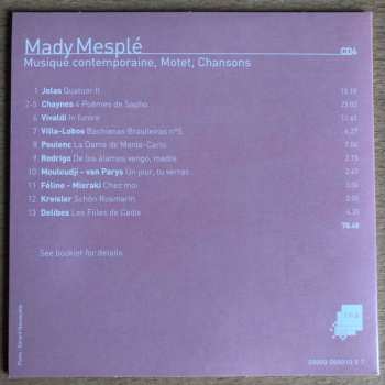 4CD/Set di cofanetti Mady Mesplé: Edition Du 80e Anniversaire