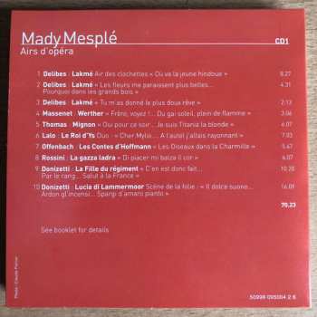4CD/Set di cofanetti Mady Mesplé: Edition Du 80e Anniversaire