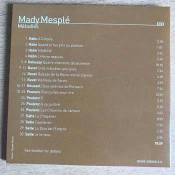 4CD/Set di cofanetti Mady Mesplé: Edition Du 80e Anniversaire