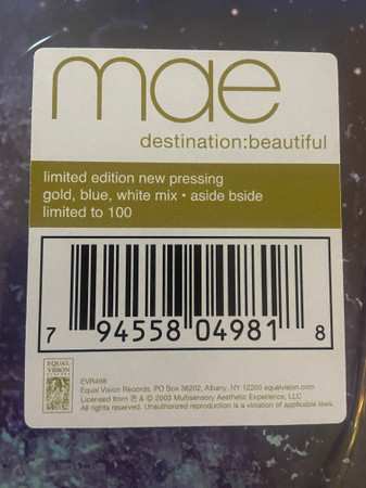 LP Mae: Destination: Beautiful