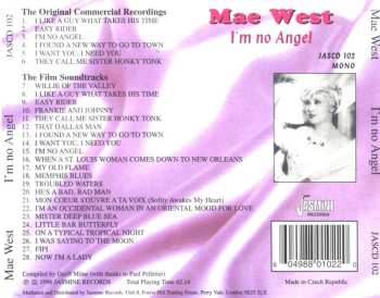 CD Mae West: I'm No Angel