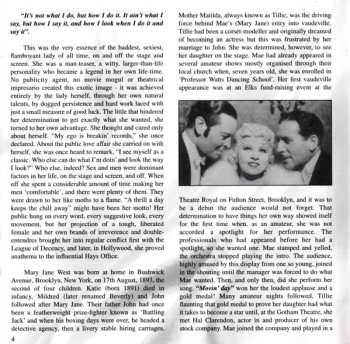 CD Mae West: I'm No Angel