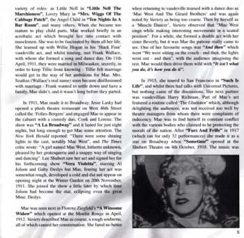 CD Mae West: I'm No Angel