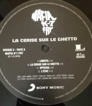 2LP Mafia K'1 Fry: La Cerise Sur Le Ghetto