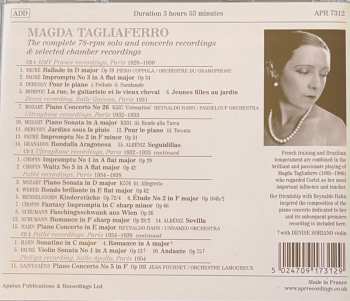 3CD/Set di cofanetti Magda Tagliaferro: The Complete 78-rpm Solo And Concerto Recordings