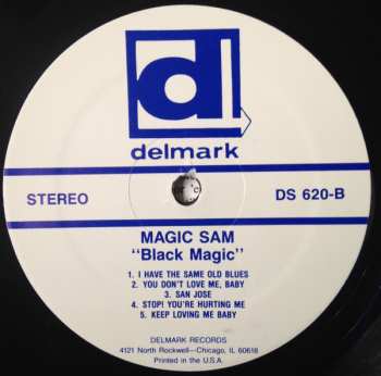 LP Magic Sam Blues Band: Black Magic