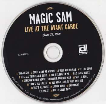 CD Magic Sam: Live At The Avant Garde