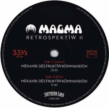 3LP Magma: Retrospektïẁ LTD | NUM