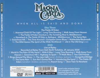 3CD/DVD/Set di cofanetti Magna Carta: When All Is Said And Done