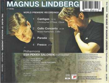 CD Esa-Pekka Salonen: The Music Of Magnus Lindberg (Cantigas / Cello Concerto / Parada / Fresco)