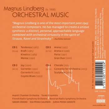 4CD/Set di cofanetti Magnus Lindberg: Orchestral Music