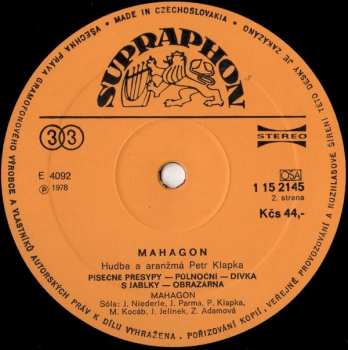 LP Mahagon: Mahagon