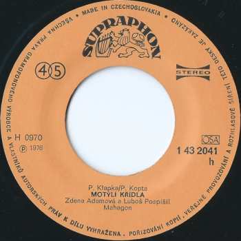 SP Mahagon: Ve Světle Petrolejky / Motýlí Křídla