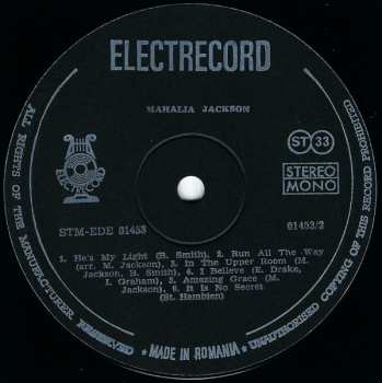 LP Mahalia Jackson: Mahalia Jackson